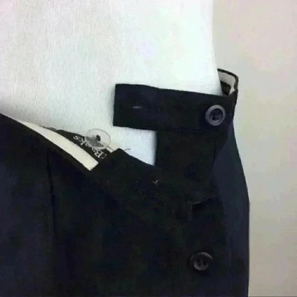 Christopher Banks Skirt 6 Faux Suede Side Buttons - Picture 8 of 8